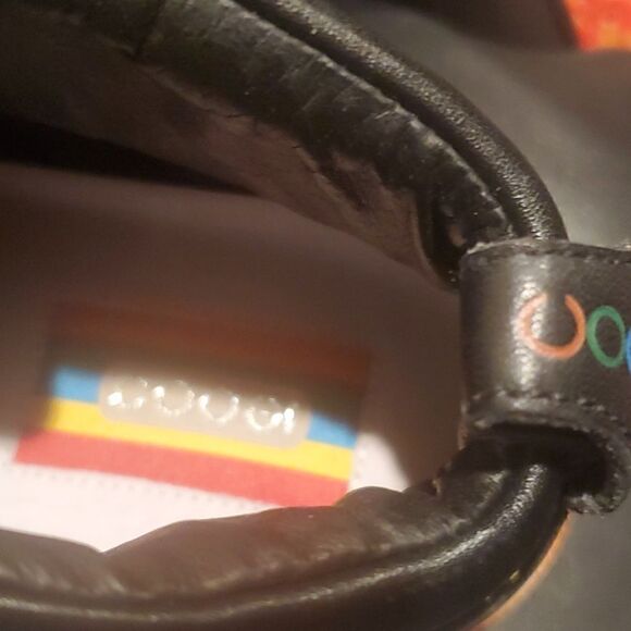 COOGI Black Leather Hi-Top Sneakers - Size 9‎ - Picture 10 of 12